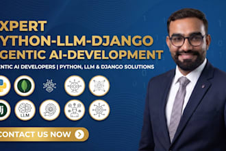 develop ai agents, python llm apps, rag and ai automation