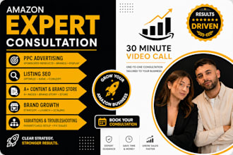 be your amazon expert consultant and mentor