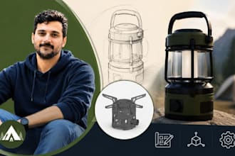 camping product design, outdoor gear cad, survival equipment prototype expert ca