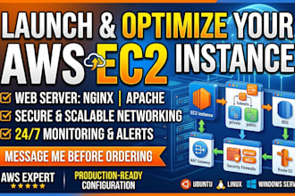 setup configure and manage your AWS ec2 instance and web server