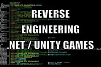 decompile a unity game, decompile an android apk and reverse engineer an exe