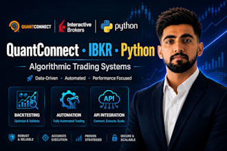 develop quantconnect ibkr and python trading systems
