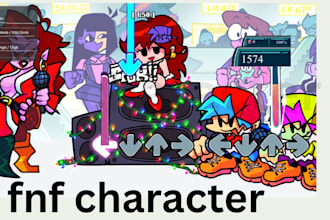 friday night funkin fnf mod fnaf modding and mod characters for video games icon