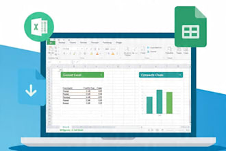 do accurate data entry, excel and typing work fast