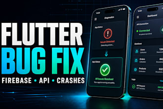 fix flutter bugs crashes firebase and api issues