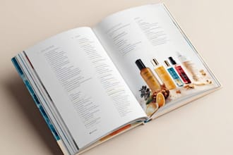 creat a product catalog design