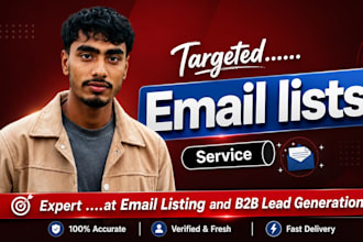 targeted lead generation and provide verified email lists