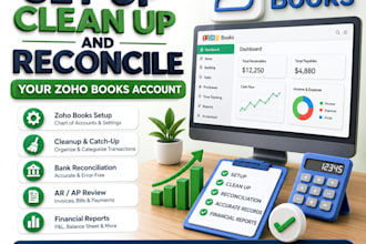 set up clean up and reconcile your any software
