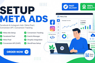 setup meta facebook instagram ads with pixel conversion API and tracking