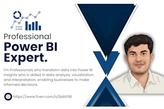 make advance power bi dashboard and report from scratch