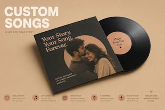 create a custom personalised ai song