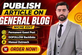 publish your general guest post on a trusted general blog