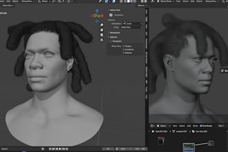 create realistic metahuman hair groom for unreal engine 5