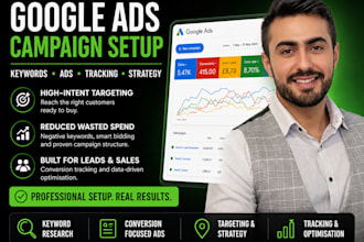 set up google search ads to generate leads and sales