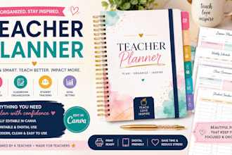 create custom teacher planner, lesson plans, worksheets, and curriculum