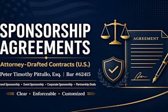 draft a brand ambassador and sponsorship partnership agreement