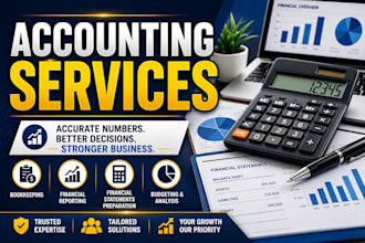 do profit and loss, financial reporting, analysis and cost accounting