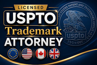 be your licensed US trademark and patent attorney uspto filing office action sou