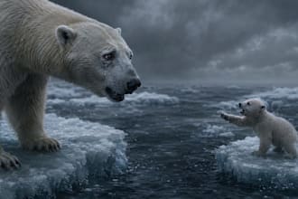 create ai wildlife and environmental illustrations