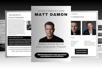 do press kit design media kit design epk design electronic press kit pdf creator