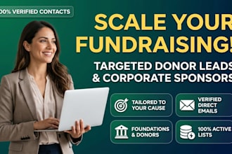 provide targeted donor leads and fundraising contacts for nonprofits
