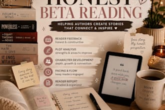 book lover and content creator
