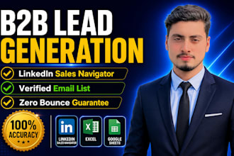 do linkedin sales navigator research and targeted b2b prospect list build