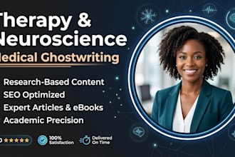 ghostwrite your therapy ebook and neuroscience medical ebook