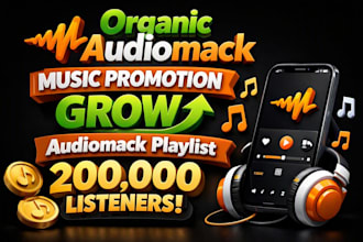 do organic audiomack music promotion to grow audiomack and listeners