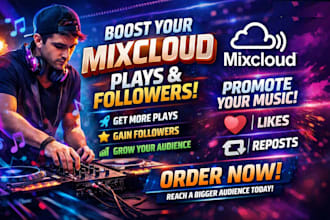 run ads campaign for mixcloud music promotion