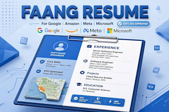 write faang ats resume for software engineer and IT jobs