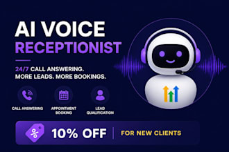 build gohighlevel ai receptionist, ai voice agent and ghl automation
