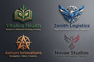 create a professional and minimalist logo for your buisness