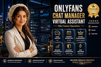 be your expert onlyfans chatter, virtual assistance and account manager