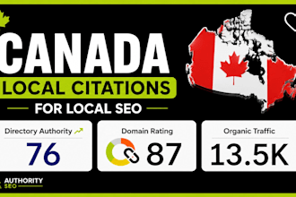 build manual canada local citations for local SEO