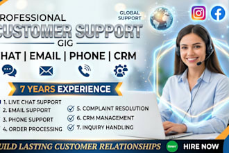 professional customer service agent