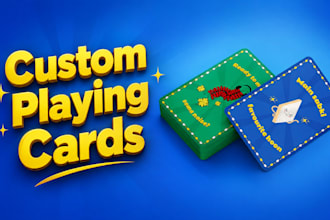 design custom card game, drinking games, party decks and adult card game art