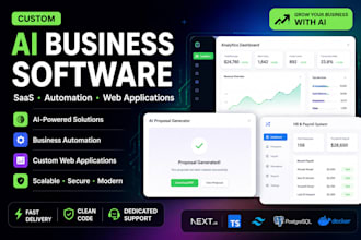 build custom ai software applications