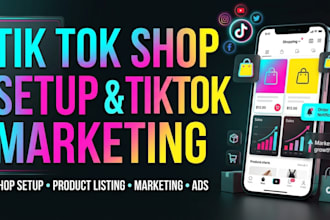 setup tik tok shop fix tiktok dropshipping tiktok shop narketing tiktok shop ads