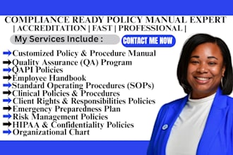 write hhsc texas policy and procedure, quality assurance, employee handbook