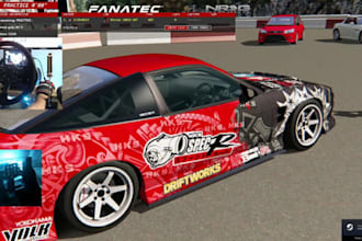 design your custom skin for assetto corsa