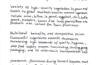write anything with my clear and neat handwriting