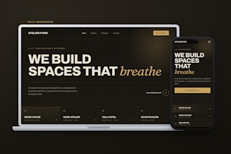create a premium website that turns visitors into customers