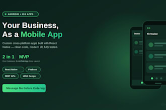 do mobile app development build app react native flutter ai