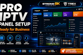 configure reseller panel, strong 8k, trex, sltv, lion ott, mega, reseller panel