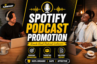 do spotify podcast promotion to targeted active audience