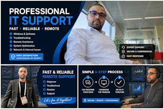 provide professional IT technical support and troubleshooting