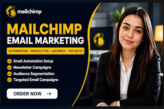 build mailchimp email marketing automation newsletter campaign segment tag setup