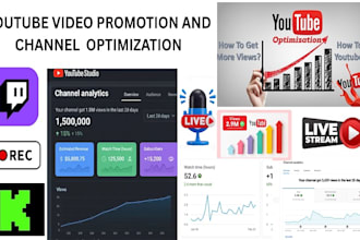 promote your youtube livestream  to attract real viewers and engagement