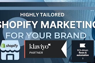 newly develop shopify marketing, store promotion